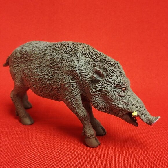 Wild Boar Warthog Toy Figurine Wild Pig Feral Hog Animal Toy - Picture 7 of 12